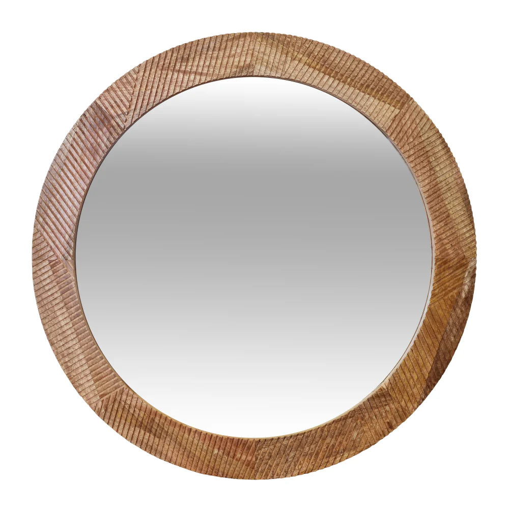 jelliot Claire Mirror 80cm Natural