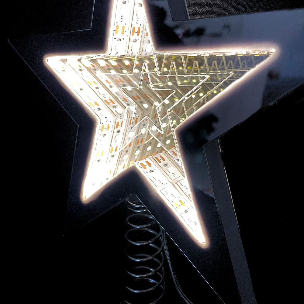 Star Tree Topper White Light