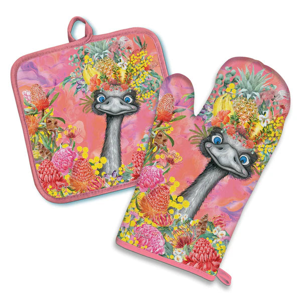 Lisa Pollock Mitt Holder Highland Cow