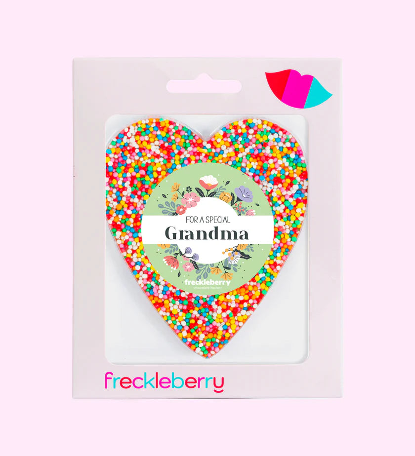Freckleberry Heart Special Grandma Sticker