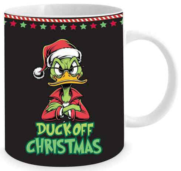 Duck Off Christmas's Grinch Mug