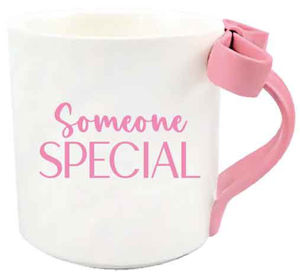Ribbon Of Love Someone Special Mug With Bow Handle