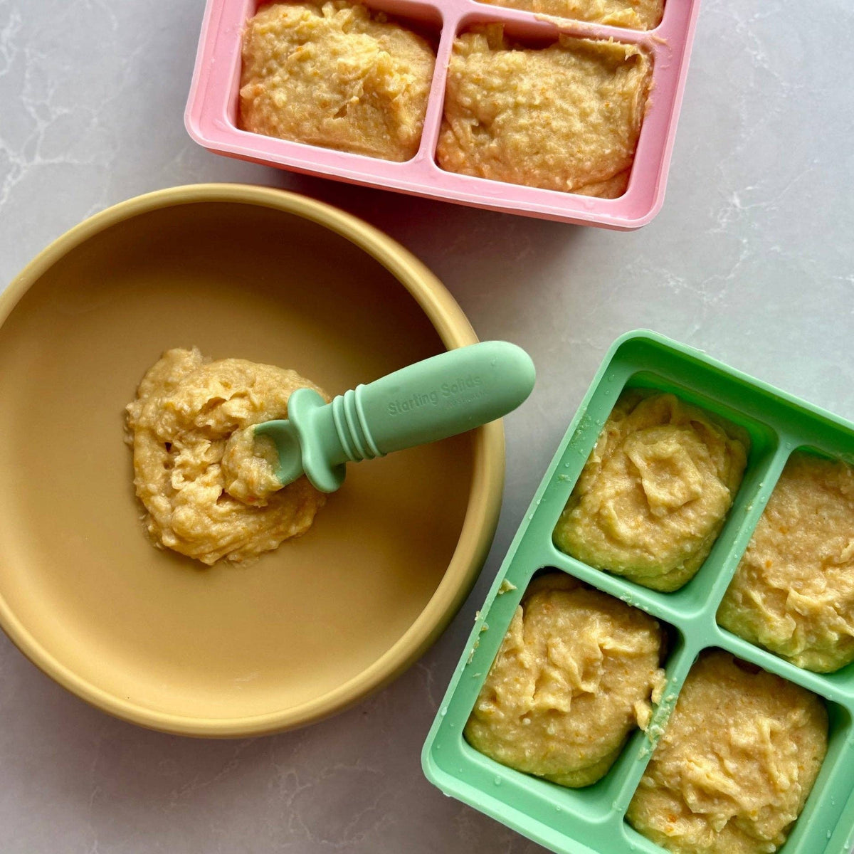 Suckie Scoop Silicone Suction Plate: Biscoff