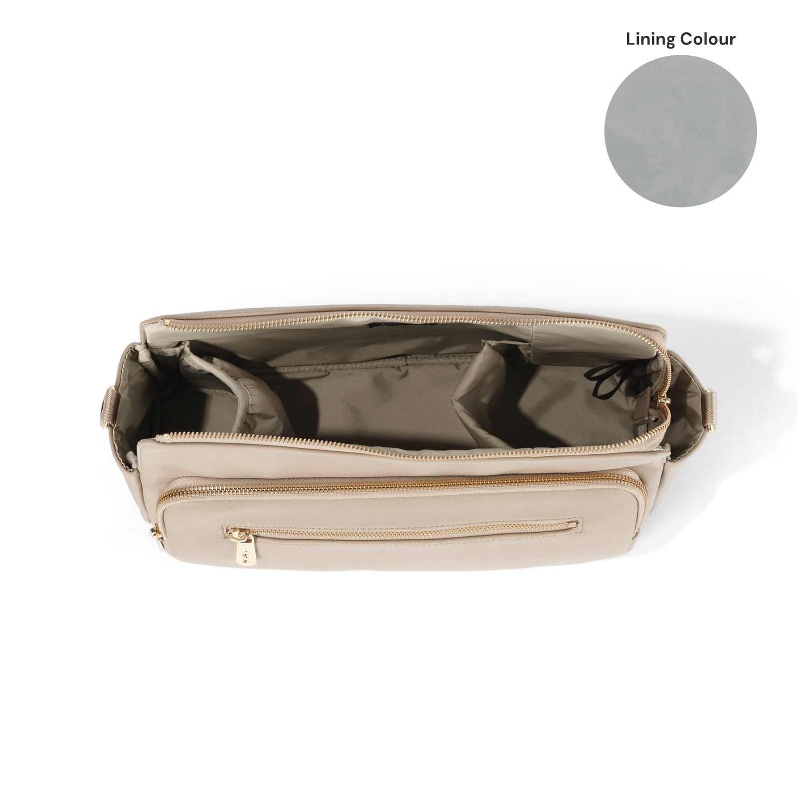 Multitasker Pram Caddy - Black Vegan Leather 2.0