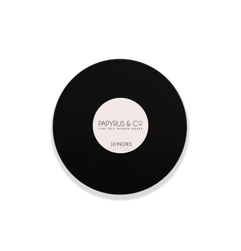 Papyrus Matte Black 14 Round Cake Board