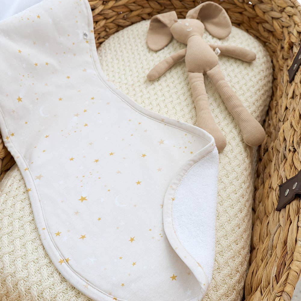 Snuggle Hunny Stardust Cotton Burp Cloth