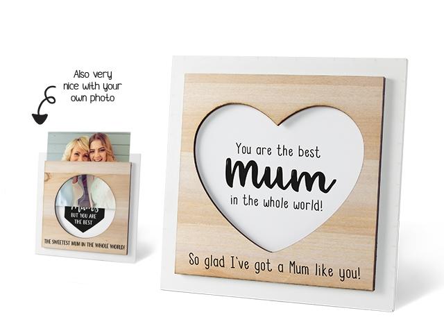 Wooden Photo Frame Mum
