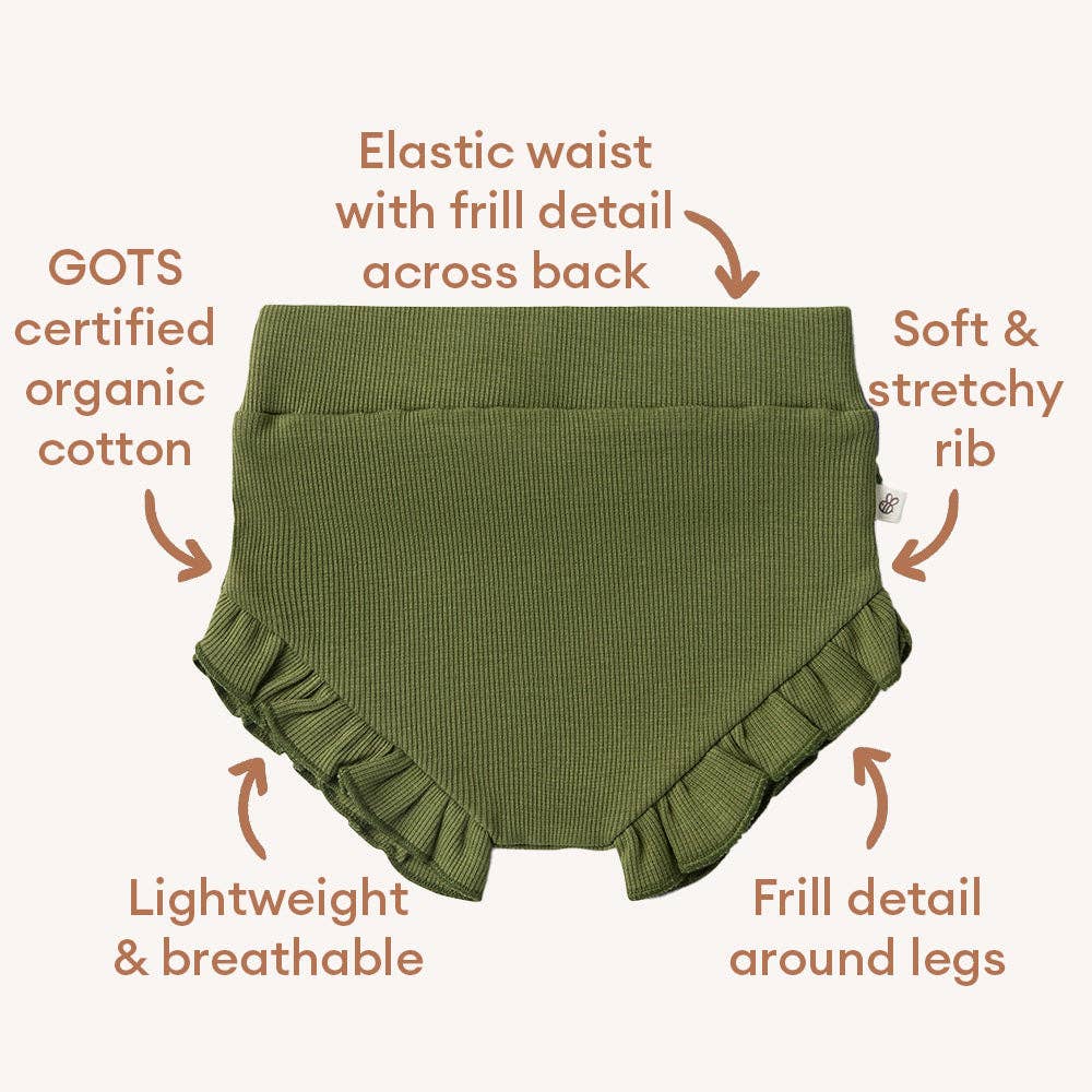 Olive Organic Bloomers: 0-3 Months (000)