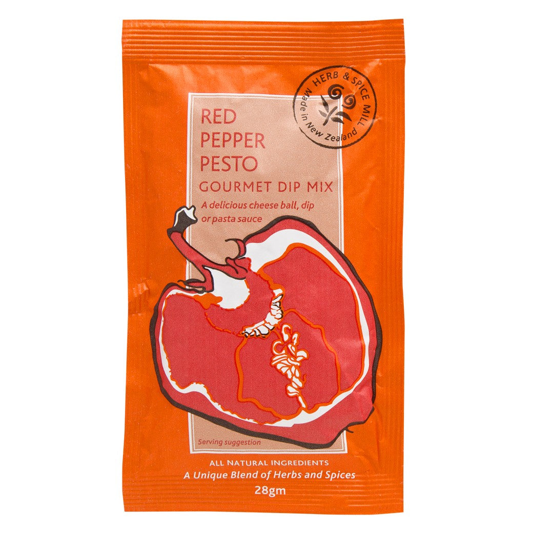 Red Pepper Pesto Dip