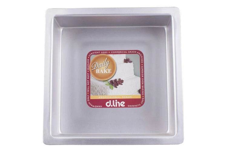 10 Deep Square Cake Pan 25cm