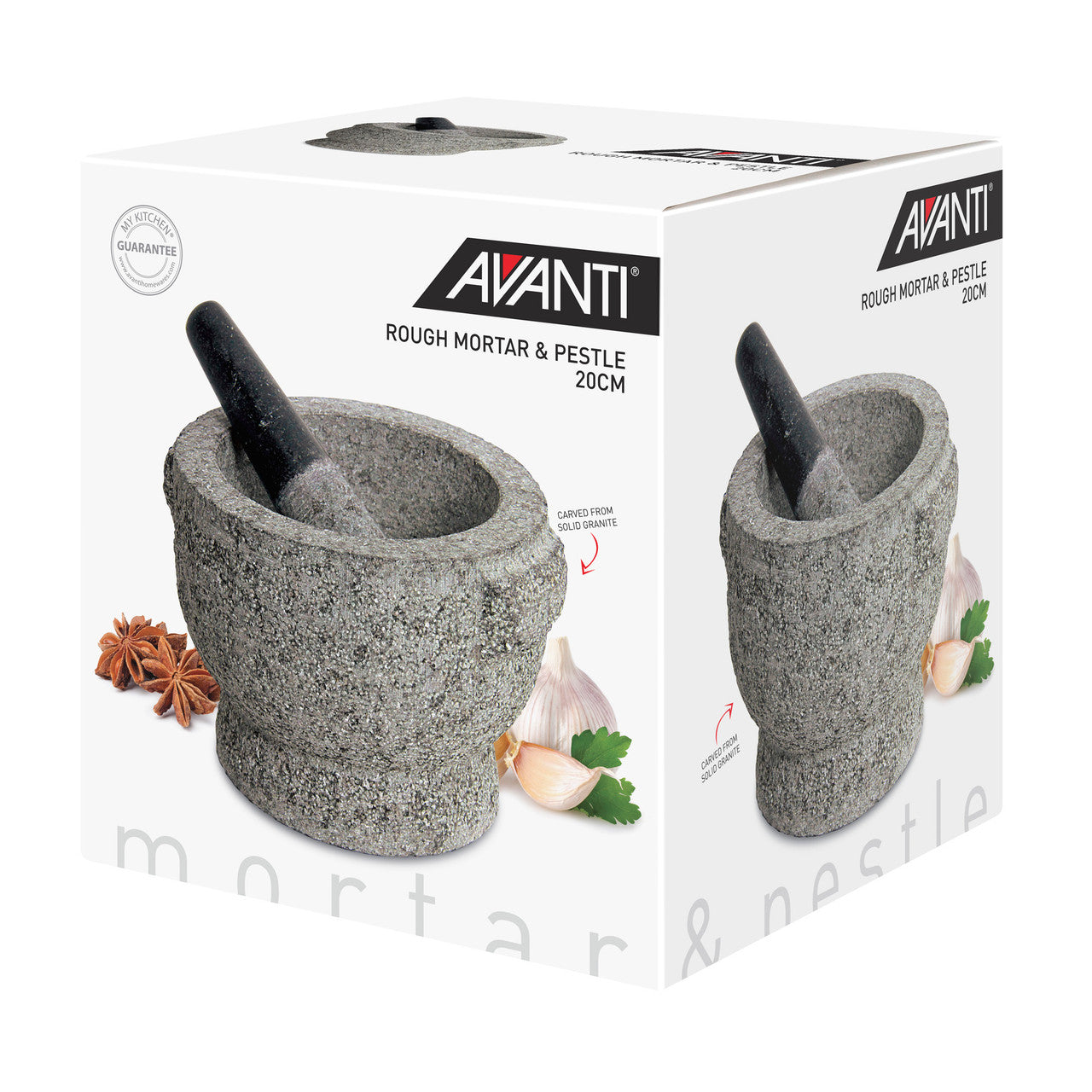 Avanti 20cm Rough Green Mortarpestle