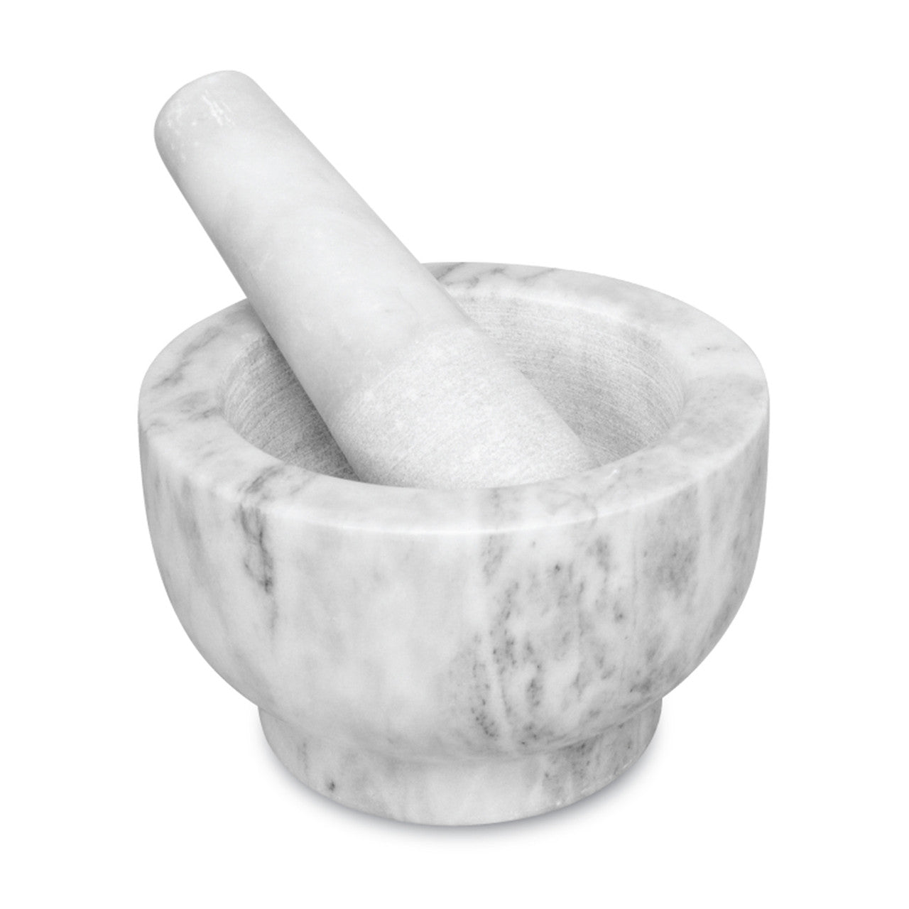 Avanti Marble Footed Mortarpestle White