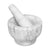 Avanti Marble Footed Mortarpestle White