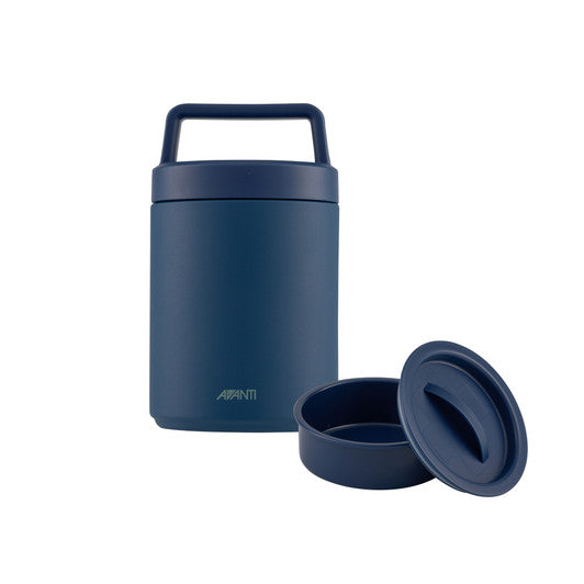 Avanti Food Jar With Handle 700ml Navy
