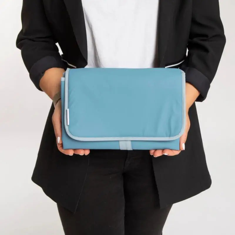 Recycled Changing Wallet - Blue