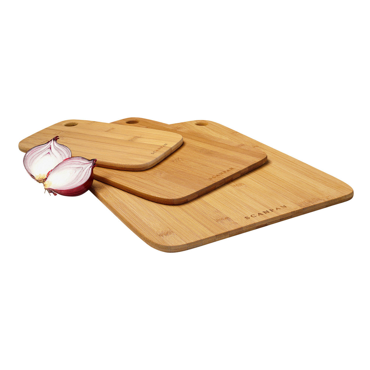 Scanpan Bamboo 3pc Board Set