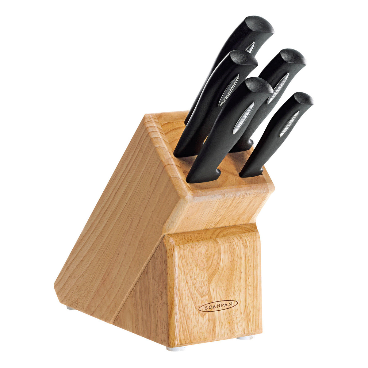 Scanpan Microsharp 6pc Cutlery Block Set