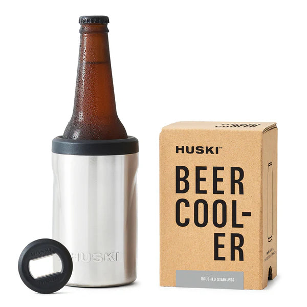Huski Beer Cooler 2.0 Brushed Stainless Steel
