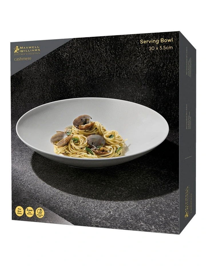 Maxwell and Williams Cashmere Serving Bowl 30x5.5cm