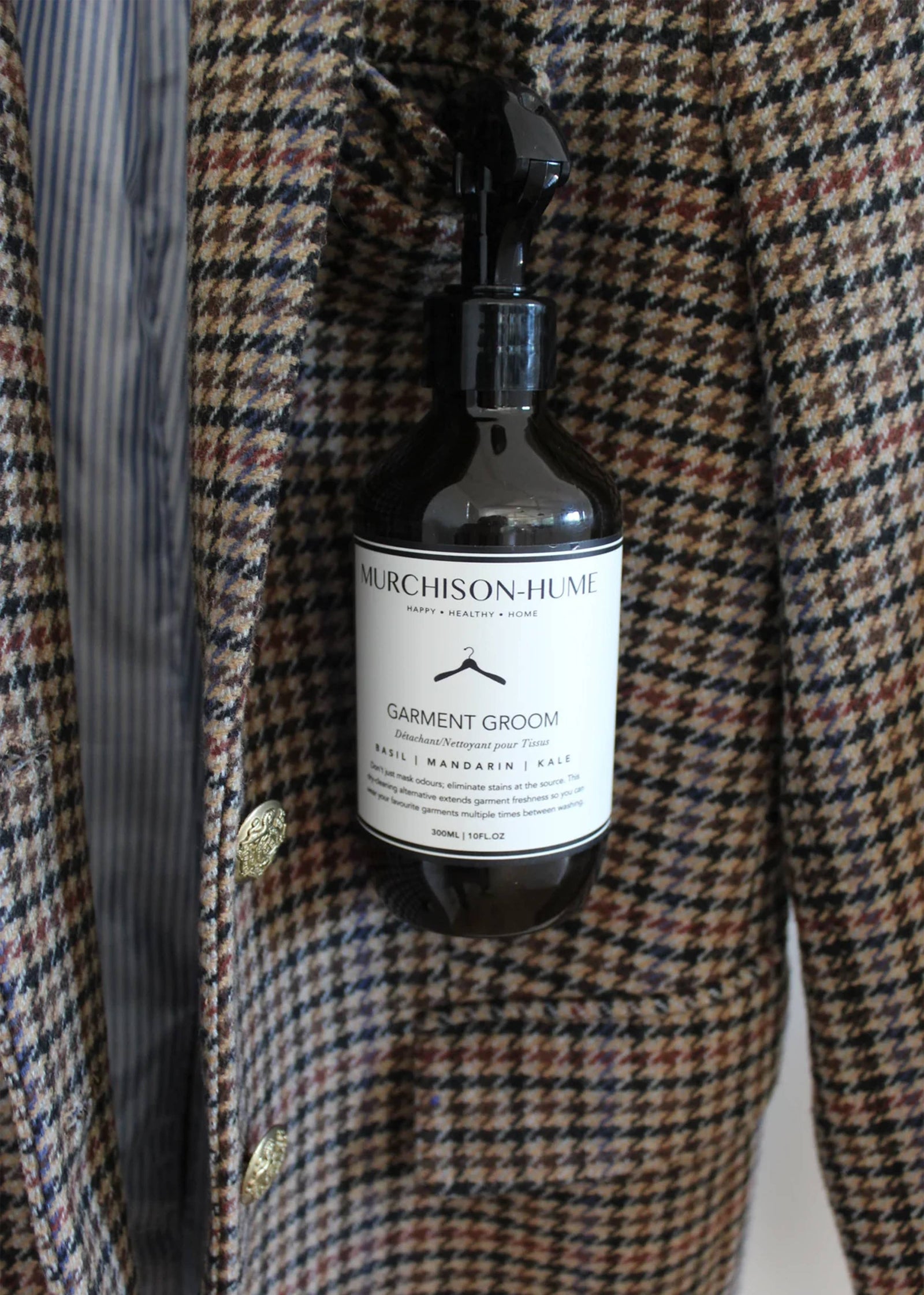 Garment Groom Room & Linen Spray: Rosewood Leaf & Lavender