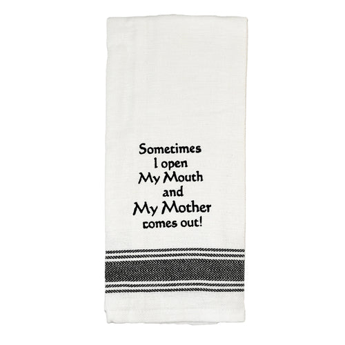 T- Towel - My Mouthmother