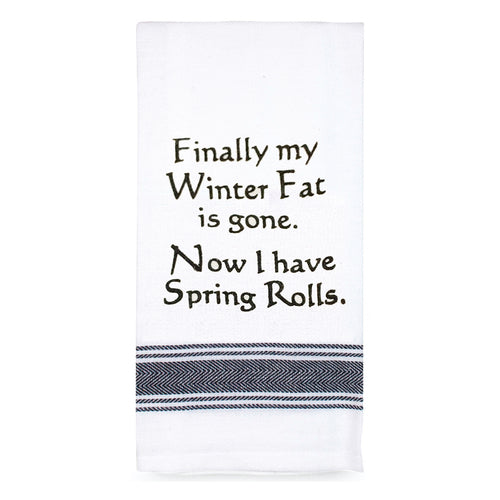 T Towel Spring Rolls