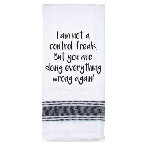 T Towel Control Freak