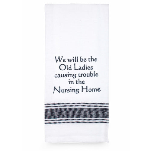 T-towel Be The Old Ladies