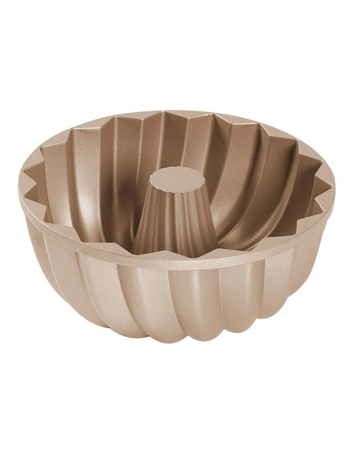 Bakers Secret Fluted Classic Non Stick Cast Aluminium Fluted Pan 23x9.8cm