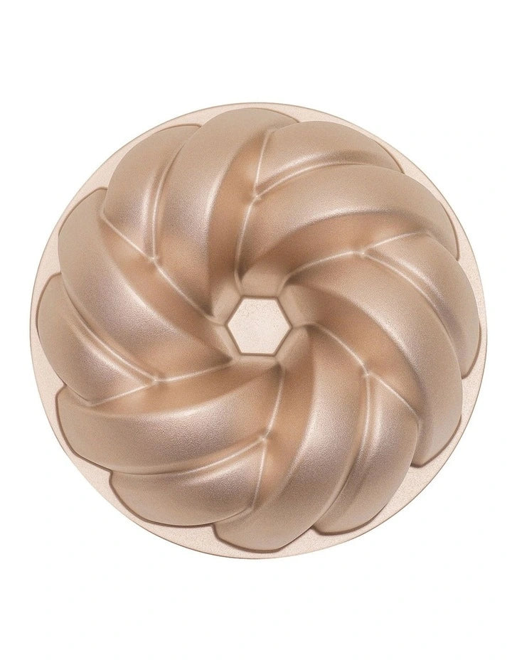Bakers Secret Fluted Cordon  Non Stick Cast Aluminium Fluted Pan 22.5x9.5cm