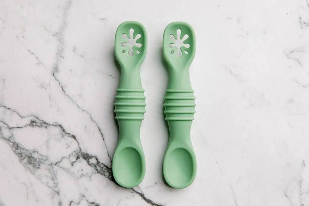 Sticky Spoons - Best Baby Spoon: Mint Crisp
