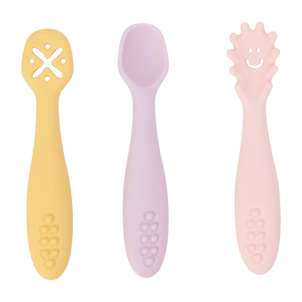 Annabel Trends My Mini Spoon Set 3 Silicone Sunset