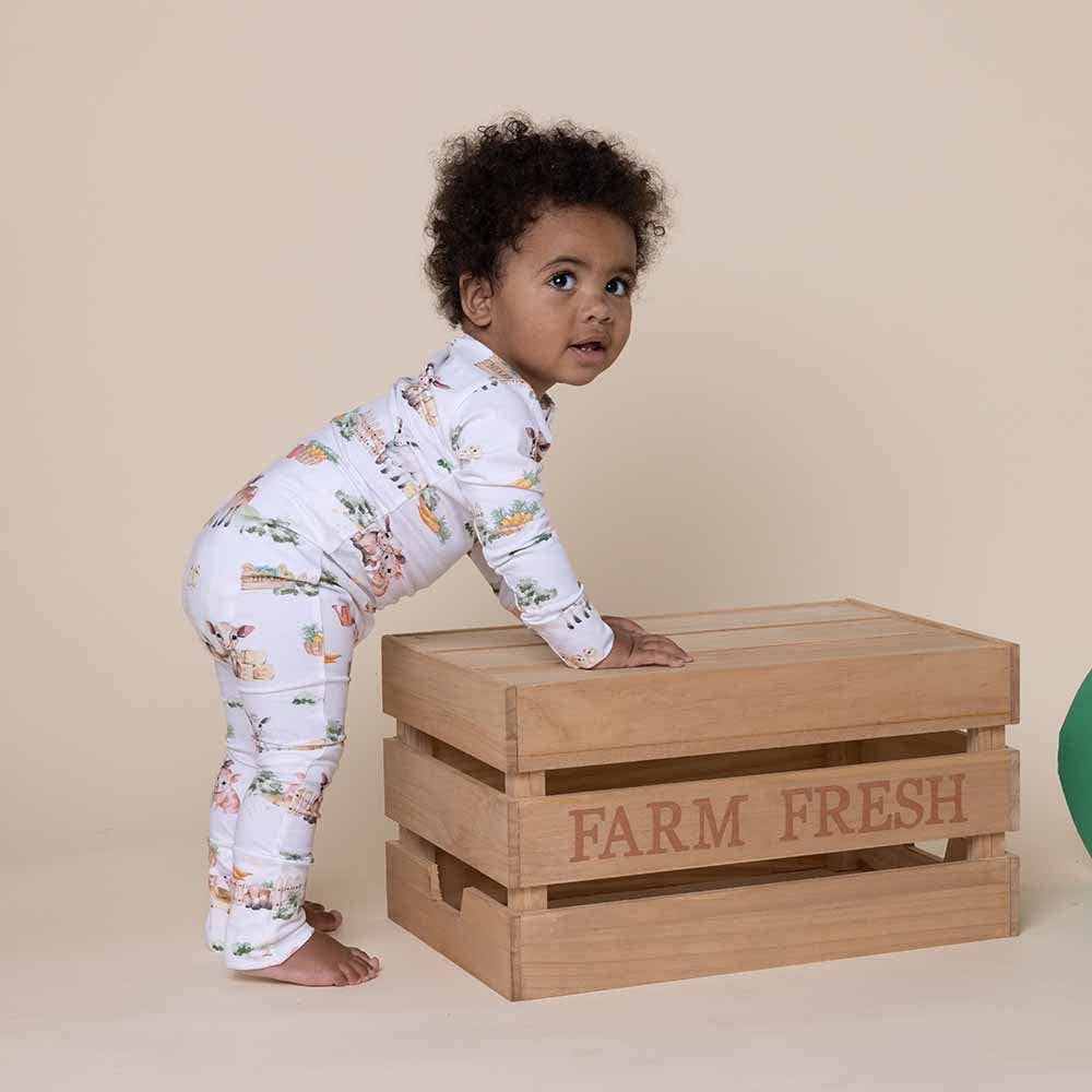 Farm Organic Growsuit: Newborn (0000)