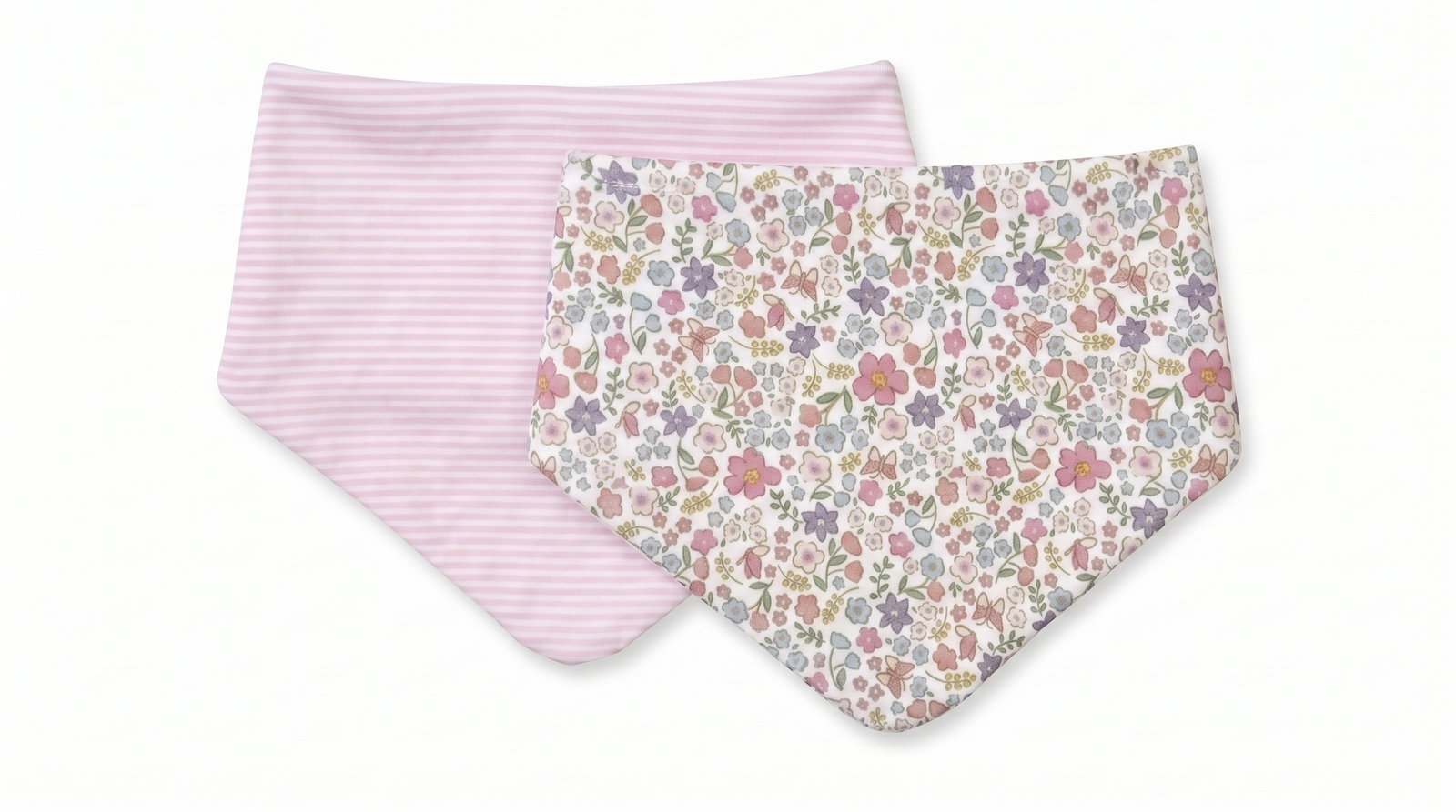 Bandana Bibs 2pk - Blossom