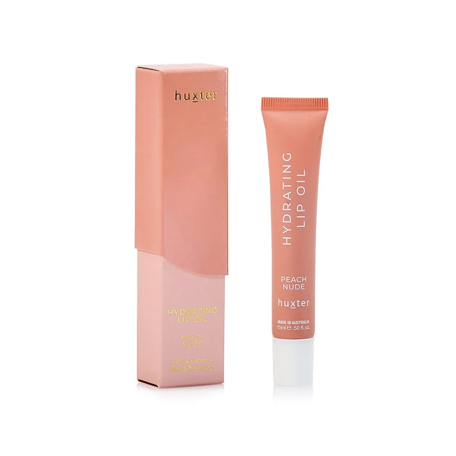 Huxter Hydrating Lip Oil Peach Nude
