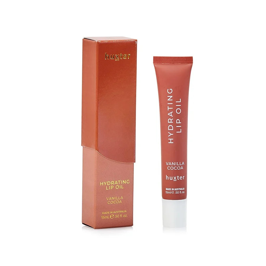 Huster Hydrating Lip Oil Vanilla Cocoa