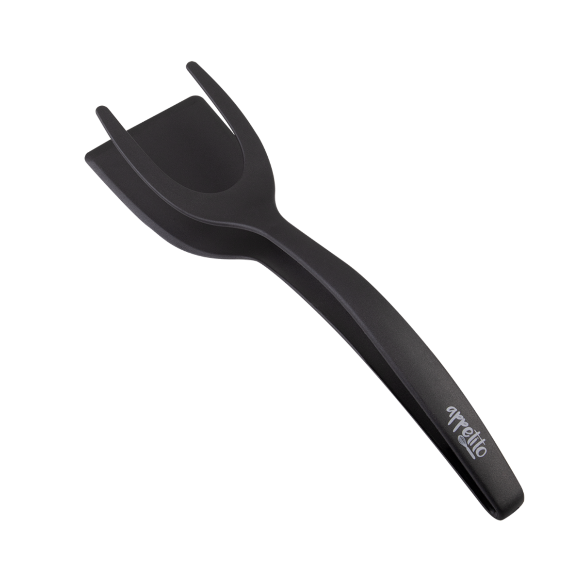 Appetito Nylon Black Spatula Tong