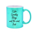 I Like Sparkly Things & The Word Fuck Sparkle Mug: GREEN