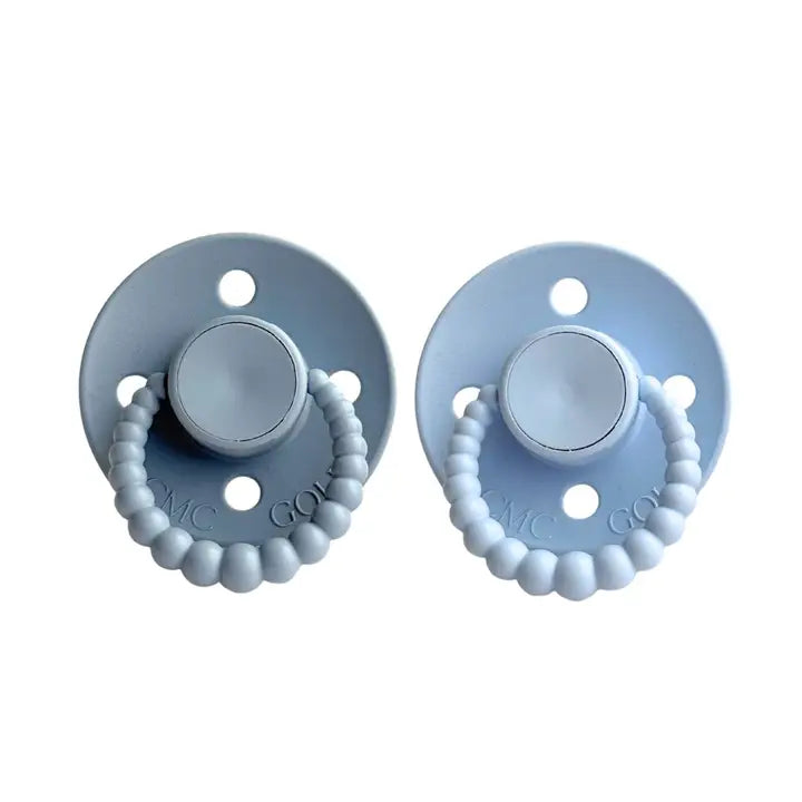 CMC Bubble Dummies Storm and Baby Blue Size 1 0-6mths