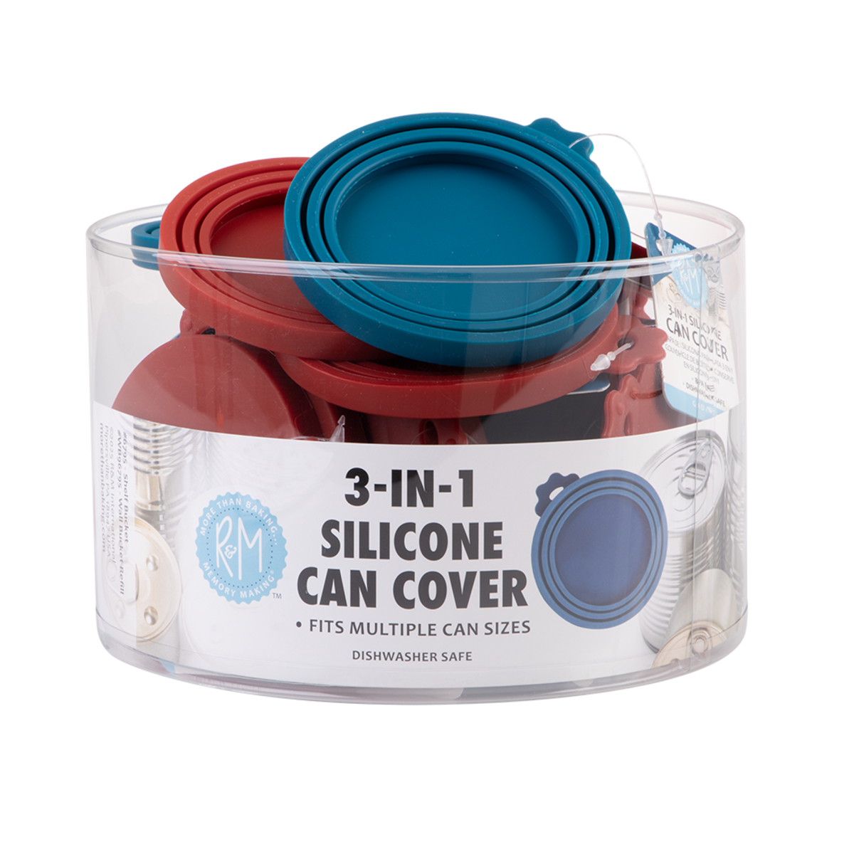 3 in 1 Silicone  Can Cover