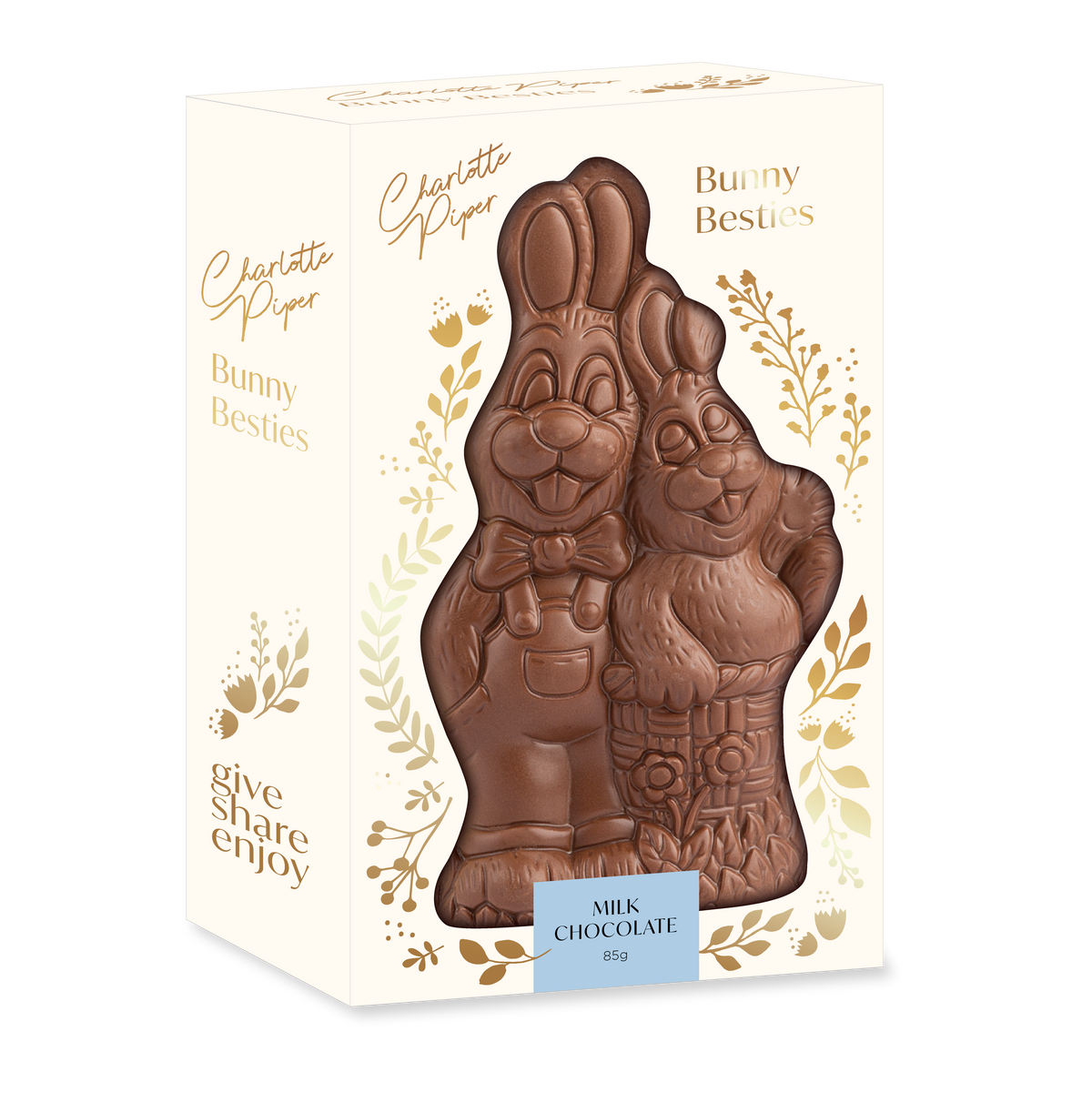 Bunny Besties 85g Marble Chocolate(12)