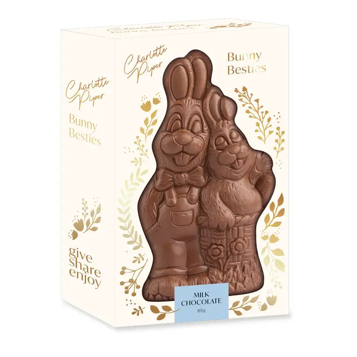 Charlotte Piper Bunny Besties Marble Chocolate 85g