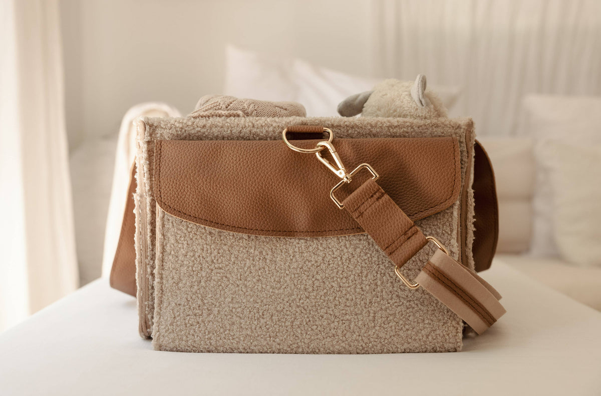 XL Teddy Caddy- Nude Tan
