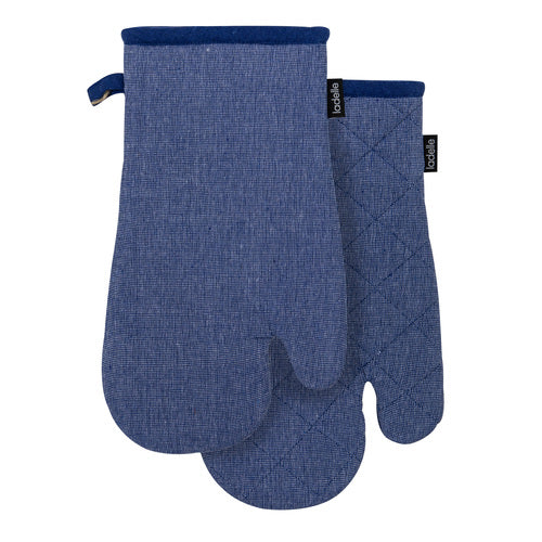 Denim Blue 2 Pk Oven Mitt