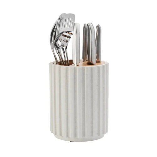 Furi Radial Knife Block 5Pce Snow
