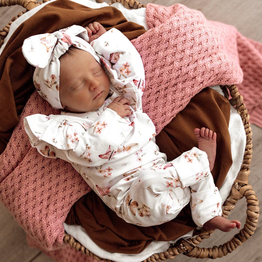 Butterfly Organic Growsuit: 3-6 Months (00)
