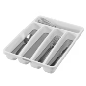 Madesmart Mini 5 Compartment Cutlery Tray 32.4x23x2x4.8cm White