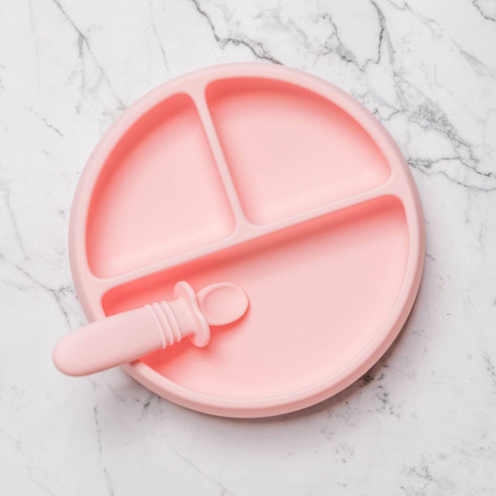 Suckie Scoop Divided Suction Plate: Fairy Floss