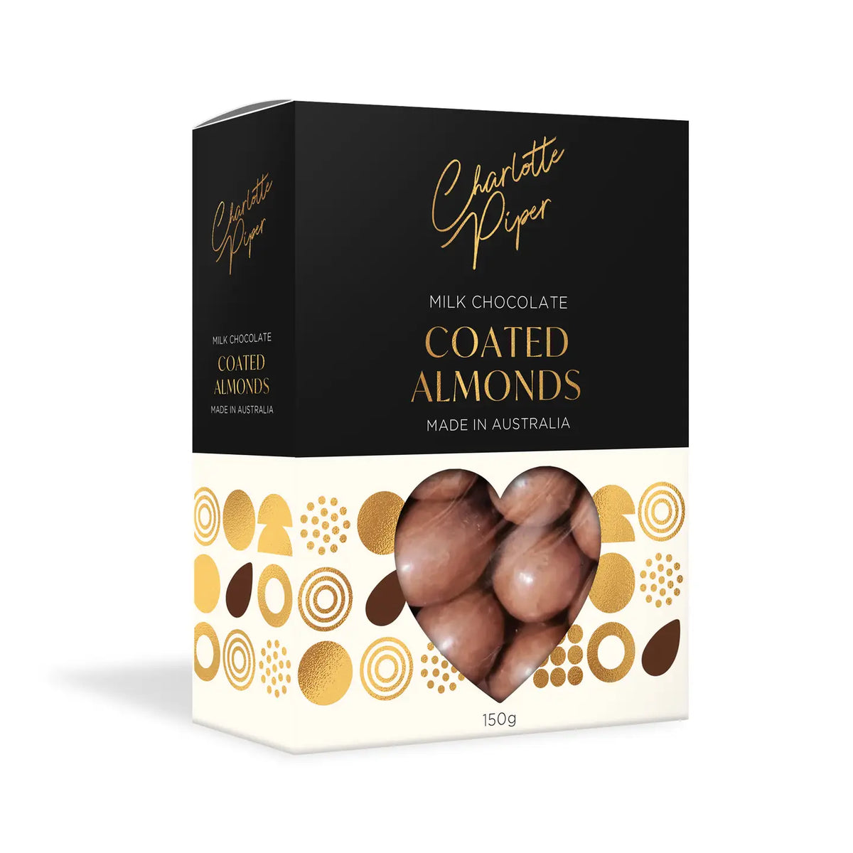 Charlotte Piper Chocolate Coated Almonds 150G