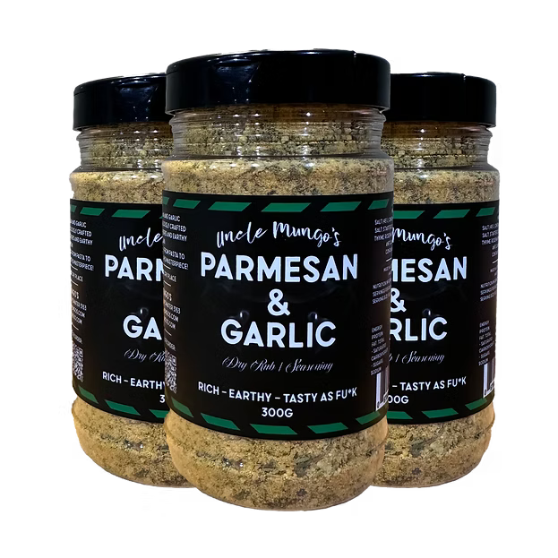 Uncle Mungos Parmesan and Garlic Seasoning 300g